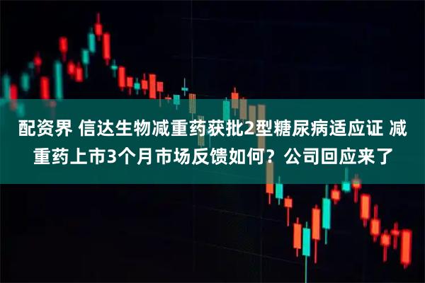 配资界 信达生物减重药获批2型糖尿病适应证 减重药上市3个月市场反馈如何？公司回应来了